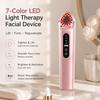7-Color Light Electronic Beauty Device: Vibration & Heat for Face, Neck, and Eyes
