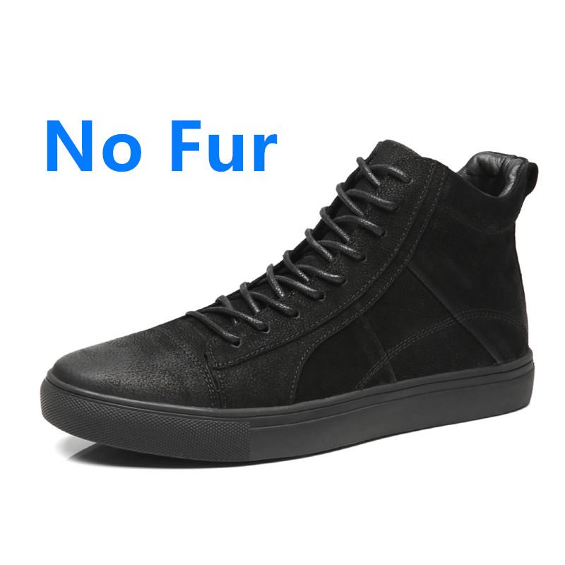 

FashionHigh Top Mens Sneakers Black Men s Casual Shoes Натуральная кожа Зимние ботинки для мужчин Спортивные теплые кроссовки Роскошные плоские ботильоны 46