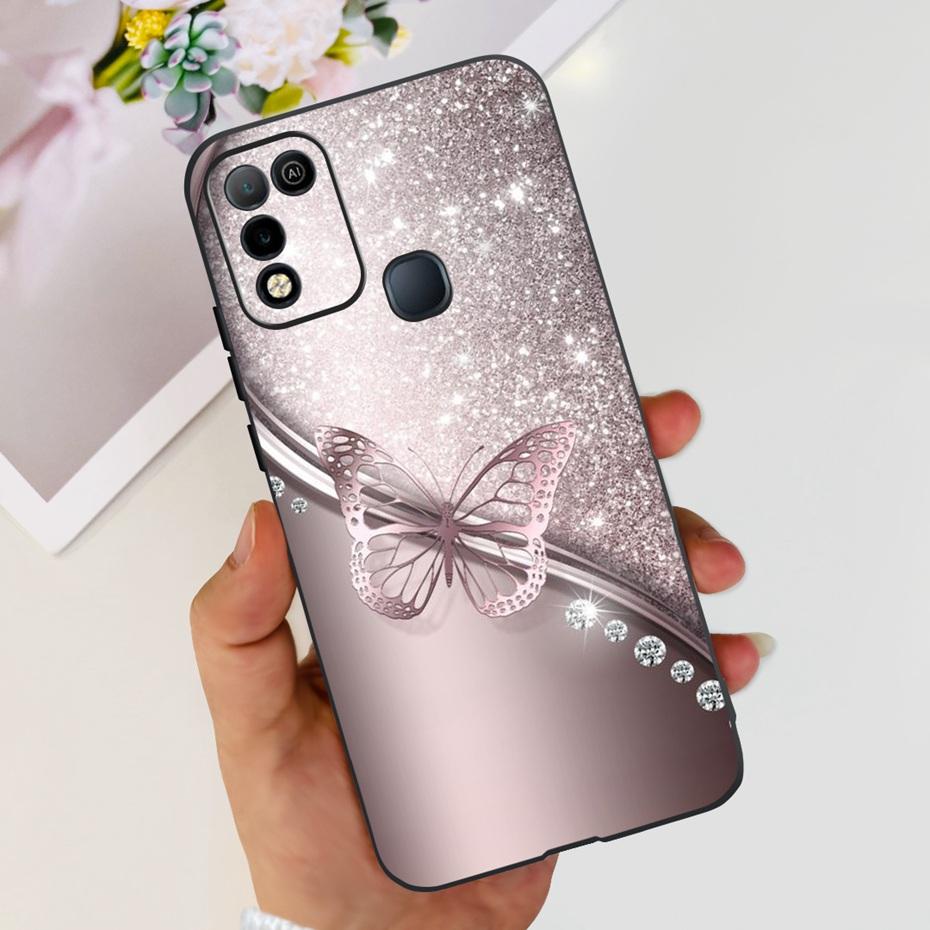 For Infinix Hot 10 Play X688C X688D Phone Case Cute Design Soft Silicone Back Cover For Infinix Hot 10 X682 Hot10 10 Lite X657B