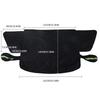 Xiaomi For Most Cars Extended Car Windshield Snow Cover Oxford Fabric All Weather Windshield Protector with Fixed Strap Car Cover