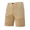 Men'S Summer Athletic Casual Plus Size Woven Beach Shorts Men Shorts Shorts Men