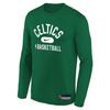NBA Collaboration T-Shirt Boston Wizards Quick-Dry Training Long Sleeve Kids Tops Green 3Z2B7FEJX-CEL