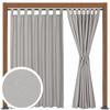 Waterproof Garden Curtain for Terrace 155X190 Graphite