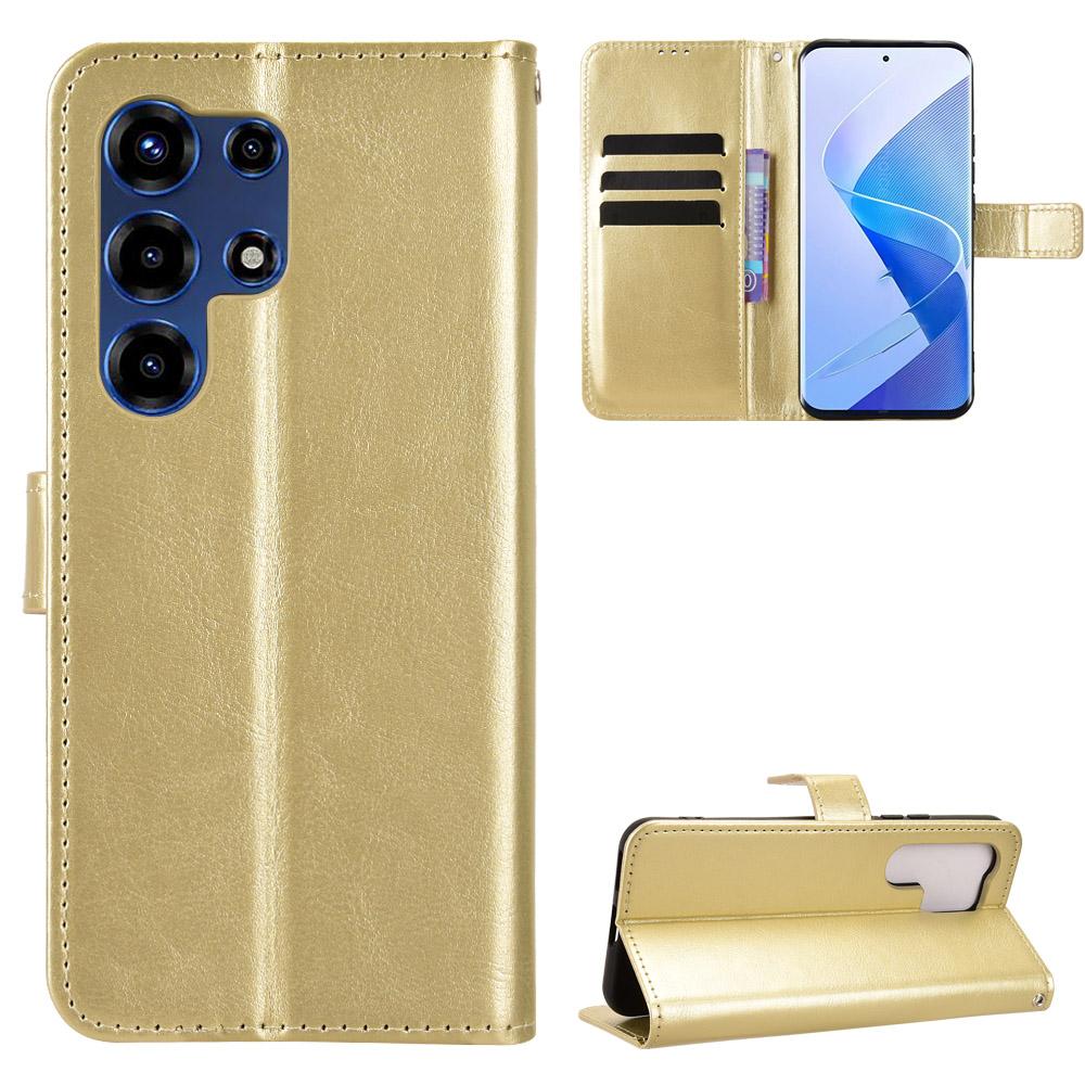 Flip Cases for itel Super 26 Ultra / Itel S26 Ultra PU Leather Full-Body Protection Durable Phone Case