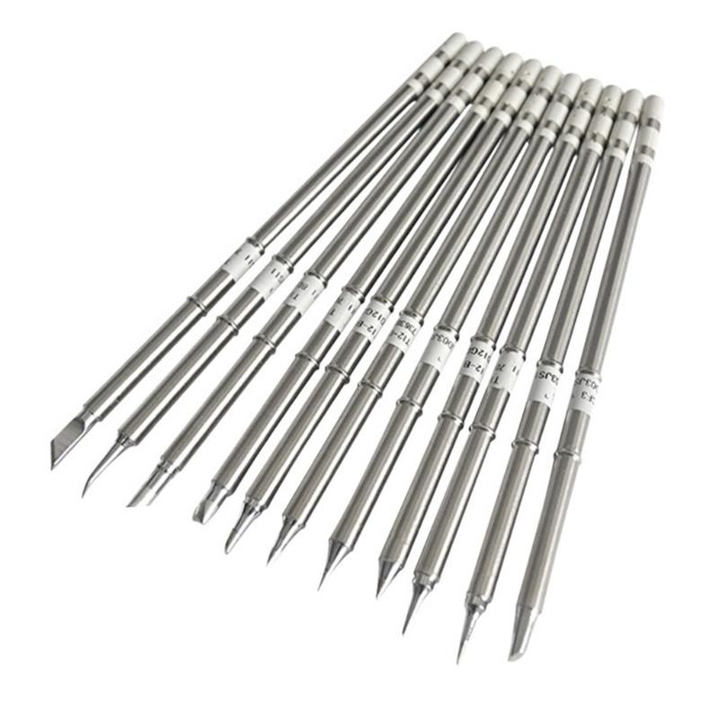 Soldering Iron Tips Electric Welding Tool Replacement Tips Soldering Station Tips 11 Types Soldering Tool