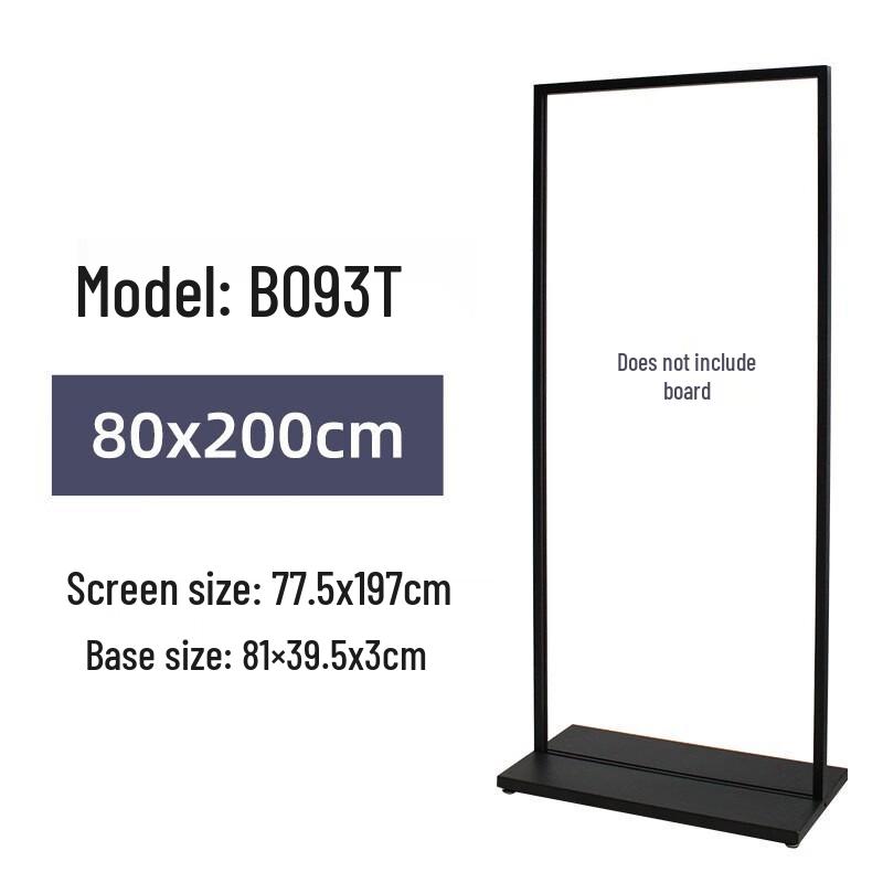 Outdoor Windproof Double-Sided Poster Display Stand