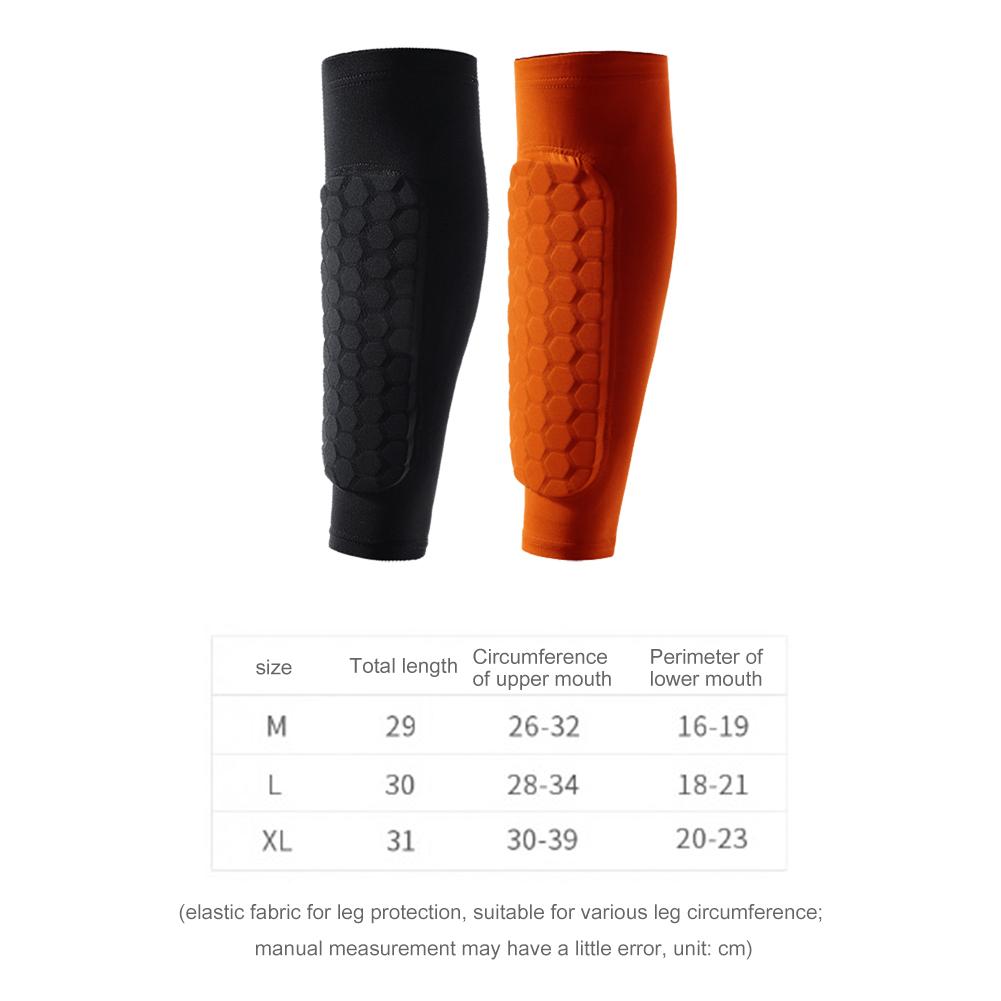 1/2Pcs Sports Soccer Shin Guard Pad For Kids Sleeve Sock Leg Support Football Compression Calf Sleeve Shinguard For Adult Teens 1
