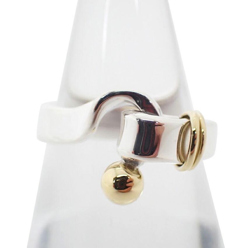 

[Б/в] Кільце TIFFANY 925/750 Hook & Eye, розмір 7.5/розмір 7/g533-76