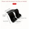 2 Car Seat Back Multi-function Hook Double Hook Storage Coupler