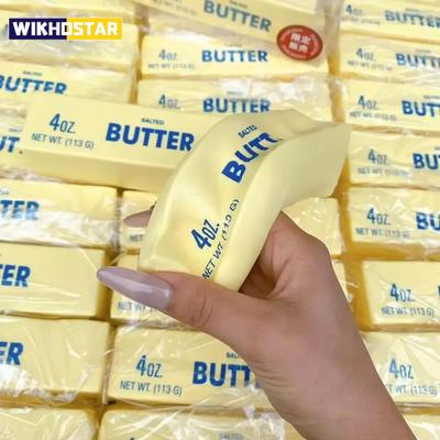 Giocattoli Fidget Bastoncino di Burro Morbido Elastico Bastoncino di Formaggio Divertente Gioco Decompressione Ansia Giocattolo Scherzo da Spremere