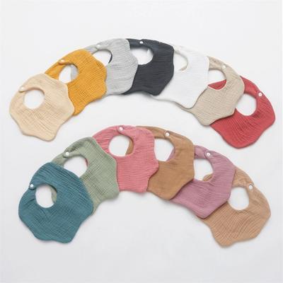 Musselin Baby Lätzchen, Baumwolle Baby Bandana Sabberlätzchen für Kind, Saugfähige Neugeborene Säugling Spucktücher zum Zahnen Sabbern