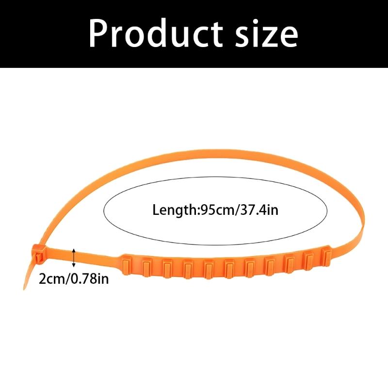 Multipurpose Vehicle Traction Strap Withstands Extreme Conditions For Dependable Anti Slip Protection On Various Roads