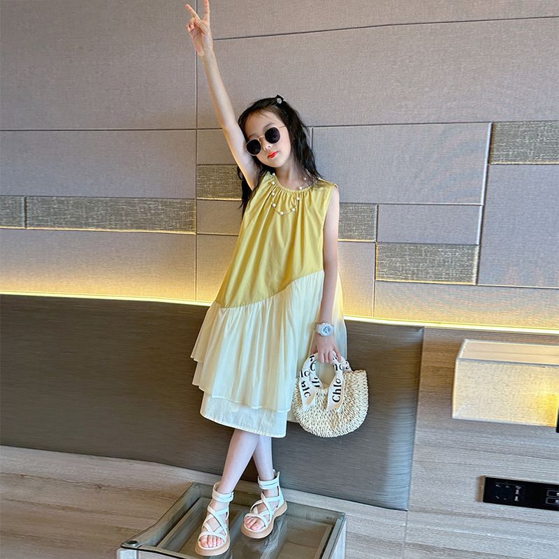 Girls Summer Lightweight Dress for Big Kids Stylish and Trendy