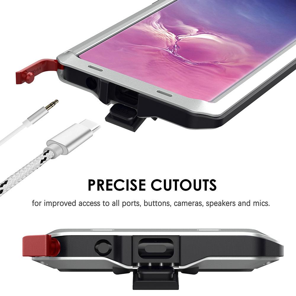 Durable Metal Phone Case for iPhone 13/11, Samsung S20/Note20, Huawei P30 - Shockproof and Waterproof Protection