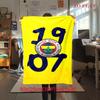 Eredità Fenerbahçe: Coperta Passion Adatta a tutte le stagioni Morbido e confortevole Lenzuolo Coperta per riposo in ufficio Coperta in peluche per esterni