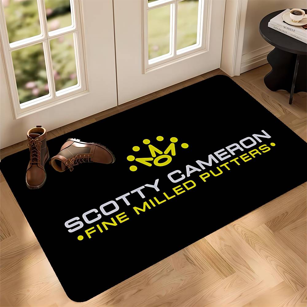 S-Scotty Logo C-Cameron Floor Mat Rectangle Anti-slip Home Soft Badmat Front Door Indoor Outdoor Mat Hotel Decor Mat