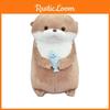 Cute Amuse Otter Plush Toy With Fish Adorable Gift For Girls Hanging Decoration