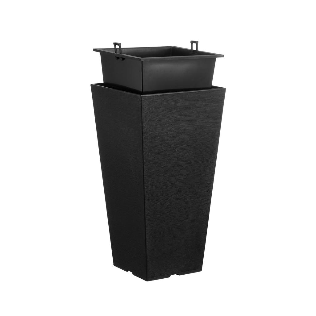 VEVOR Set of 2 Tall Outdoor Planters 22inch, Large Planters For Outdoor Indoor Plants