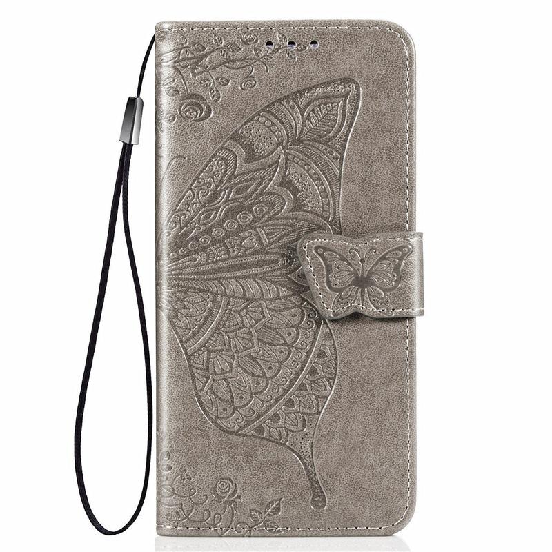 Para OPPO A6 A6C A6S A6T A6X A16 A16S A36 A55S A56 A76 A96 Pro 4G 5G Funda Cartera de Cuero Plegable Soporte para Tarjetas Mariposa Linda