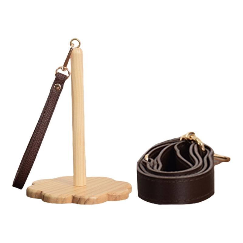 

Держатель для хранения пряжи с запястным шнурком для вязания крючком, органайзер для пряжи, держатель для хранения, аксессуары для вязания крючком