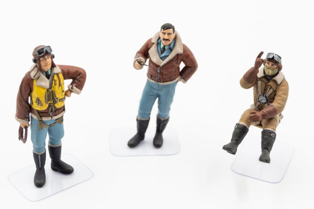 ICM 1/32 Royal Air Force Pilot Set (1939-1945) Plastic Model Kit 32105
