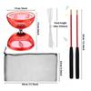Chinese Yoyo Diabolo Set with 2 Diabolo Sticks String and Net Bag Portable Diabolo Juggling Diabolo for Kids Adults Elderly
