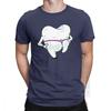 Dental Floss Hygienist T Shirts For Men Teeth Dentist Summer Clothes Male Tshirt Funny TShirt ONeck Cotton Basic Tees Tops