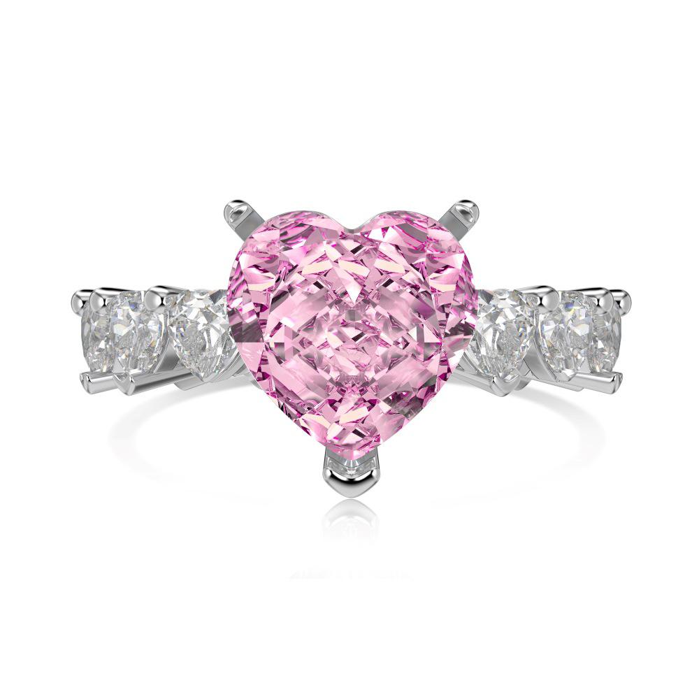 

Набор из серебра 925 пробы серии Astral Trace, розовый Size 6