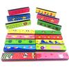 Children 16 Holes Double Row Wood Harmonica Musical Instruments Educational Toy