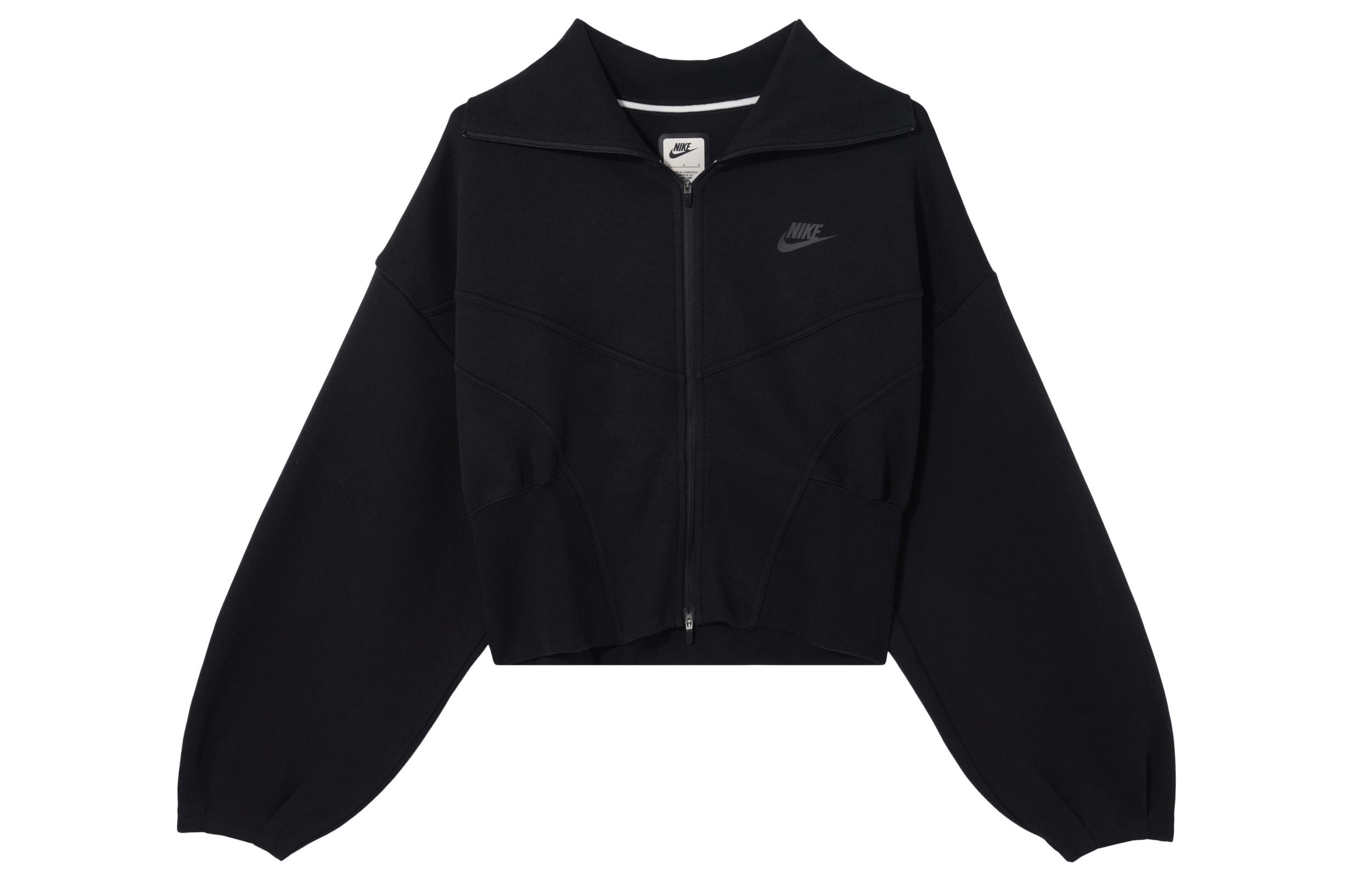 Nike Sportswear Tech Fleece Jackets & Coats Women s Black FN2524-010 S