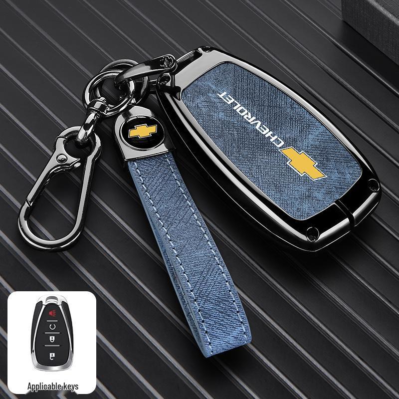 Chevrolet Key Case for Equinox, Malibu XL, Trax, Trailblazer, Orlando, Monza - Car Shell Cover