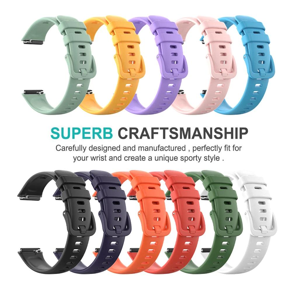 Soft Silicone Strap For Huawei Band 7 Accessories Replacement Bracelet Screen Protector Case Wristband Fitness Correa Bracelet
