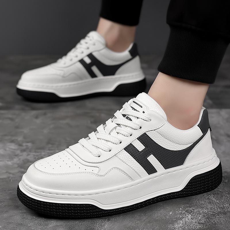 Little White Shoes Board Shoes Men's Sports Shoes White Autumn New Low-top Breathable Casual and Comfortable Men's Shoes 2025