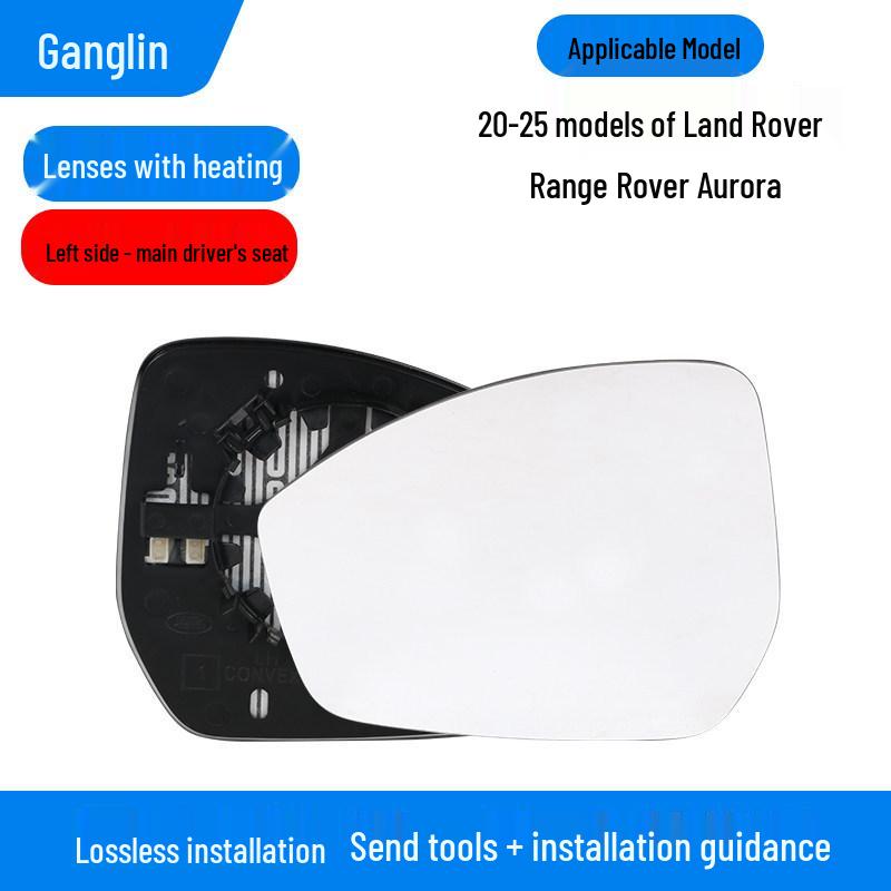 Fits 2020-2025 Land Rover Range Rover Evoque Rearview Mirror Housing, Frame, Lens, Reflector, Turn Signal