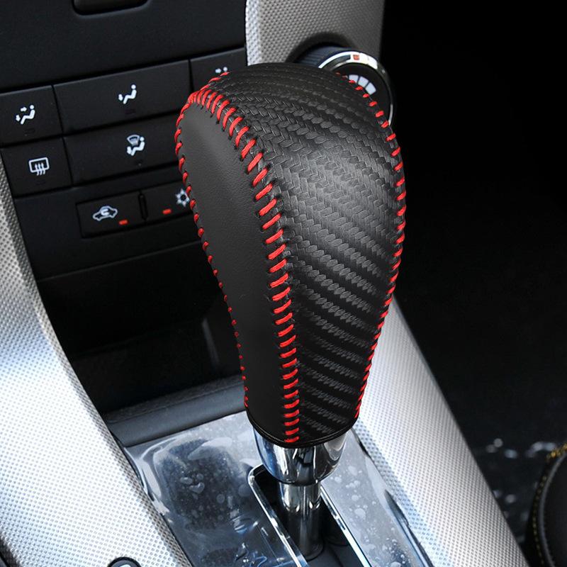 Couvre-pommeau de levier de vitesse pour Chevrolet Antidérapant Résistant à l'usure Housses de protection Couvercle de pommeau de levier de vitesse durable Accessoires de voiture