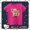 LABUBU Children's T-shirt Top Boys and Girls Fashion Cute Versatile T-shirt