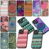Mandala Texture Rose Flower Phone Case for Apple iPhone 16 17 Air 14 15 Pro Max Plus 16+ 16E 14+ ProMax Protective Cover