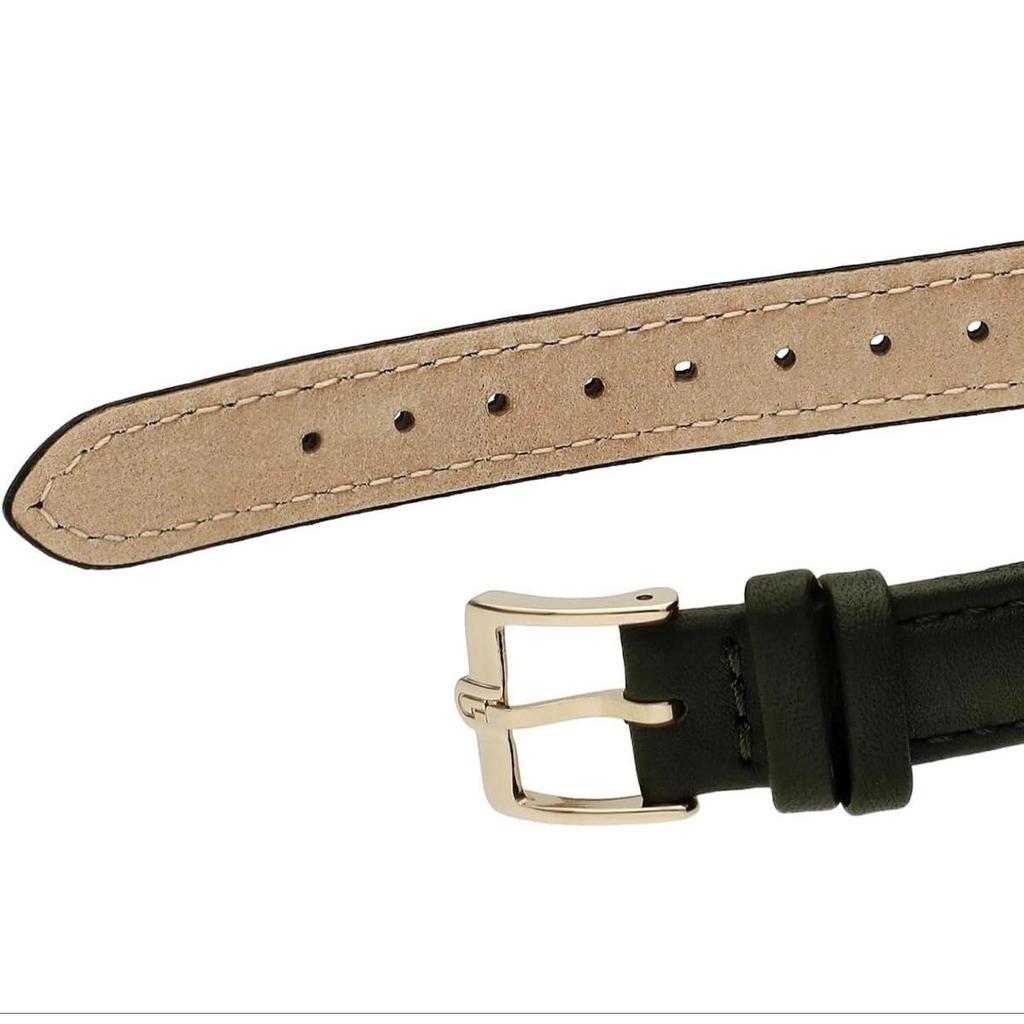 Used [New] FURLA Women's Watch Gold Dark Green WW00050015L2
