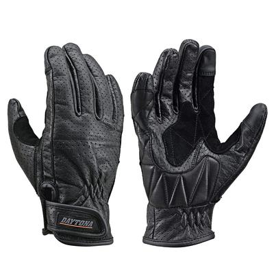 Daytona Motorcycle Leather Smartphone Cowhide Standard Size 18900 Yen Gloves, Summer, Mesh, (Cowhide), Compatible, Leather, Perforated, Gloves,