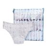 30 Stück atmungsaktive Einweghöschen aus Vliesstoff für Frauen und Männer, Geschäftsreisen, Spa, waschfreie Slips, Menstruationsunterwäsche