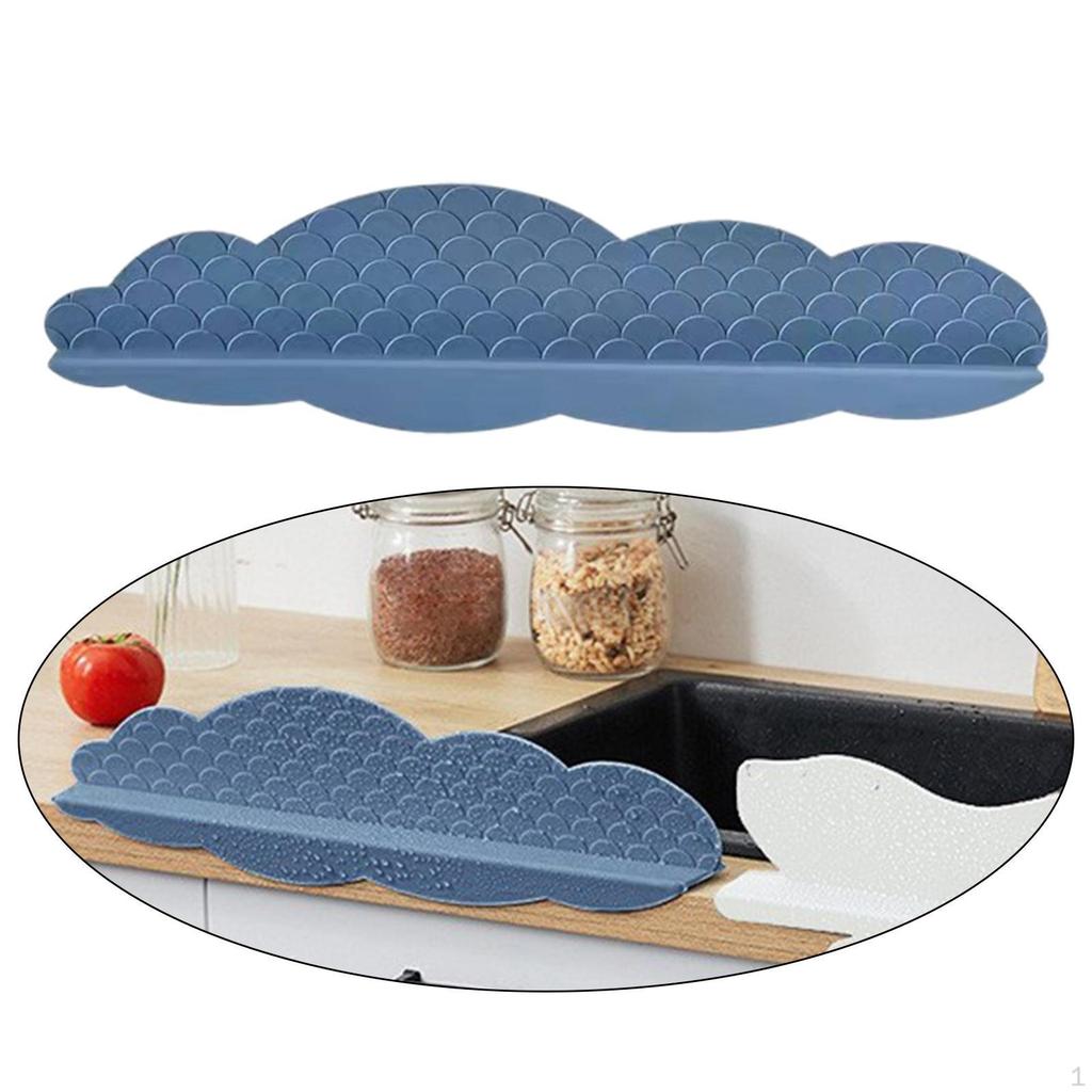 Silicone Dish Washing Baffle Board for Kitchen, Bathroom