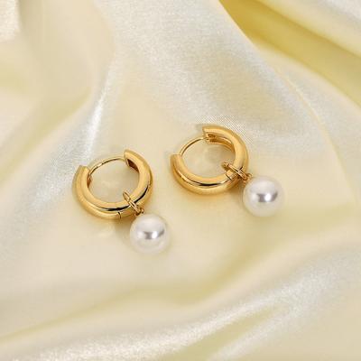 Natural Freshwater Pearl Earrings Trend IN Earrings Same Copper Earrings