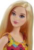 Barbie 12 Inch Fashion Doll - Yellow and Pink Flowers Floral Design Dress 2016 Mattel