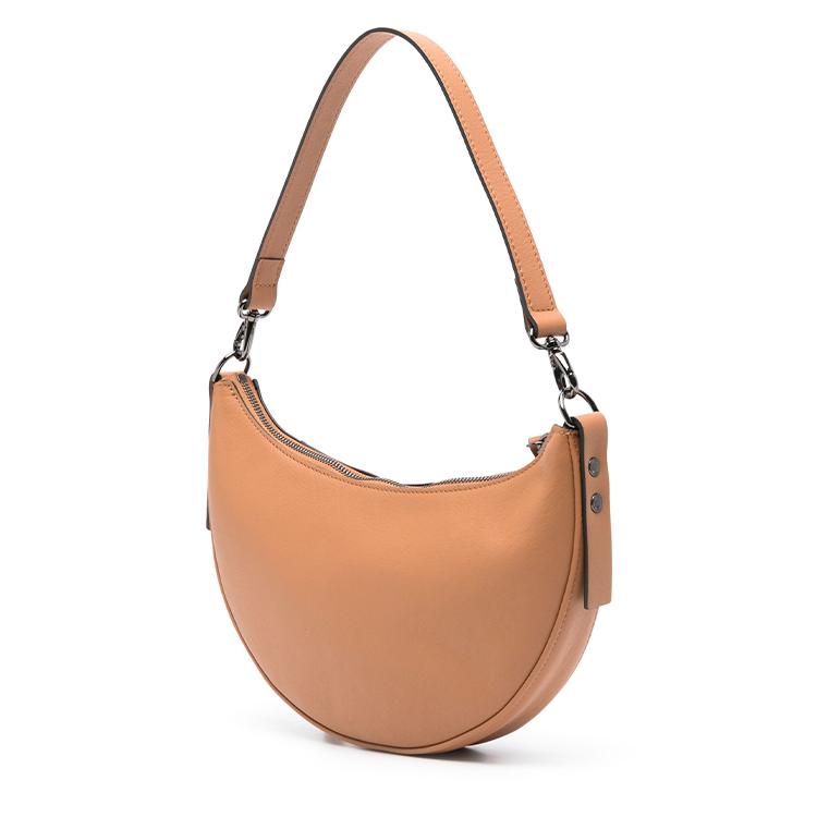 Longchamp 3D Detachable Adjustable Shoulder Strap Leather Shoulder Bag Small Women Shoulder Bag Natural 10292HCV016