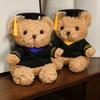 Graduation Season Teddy Bear Doll Cute Sitting Doctor's Clothing Bear Graduation Photo Props Doll Gift