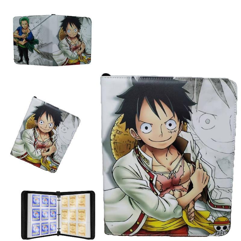 400 sztuk Album na Zdjęcia One Piece Książka Segregator na Mapy Listy Rodzinne Uchwyt na Wizytówki Kolekcja Torba na Zamek Urocza Zabawka dla Dorosłych Dzieci Prezenty