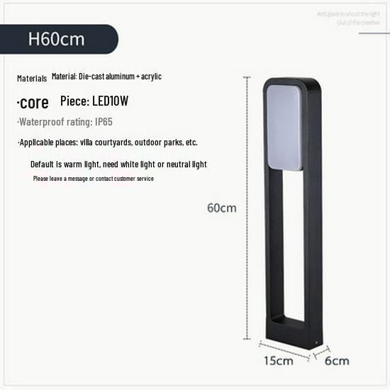 LED Waterproof Lawn and Garden Pathway Light