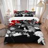 Hidden Leaf Village Heroes Print 3Pcs Bedding Setduvet Cover With 2 Bedropillowcase Home Birthday Gift