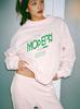 European Heavyweight Autumn Women's Trendy Hoodie - Casual Loose Fit, Hot Stamping, Long Sleeve, Mid-High Neck.