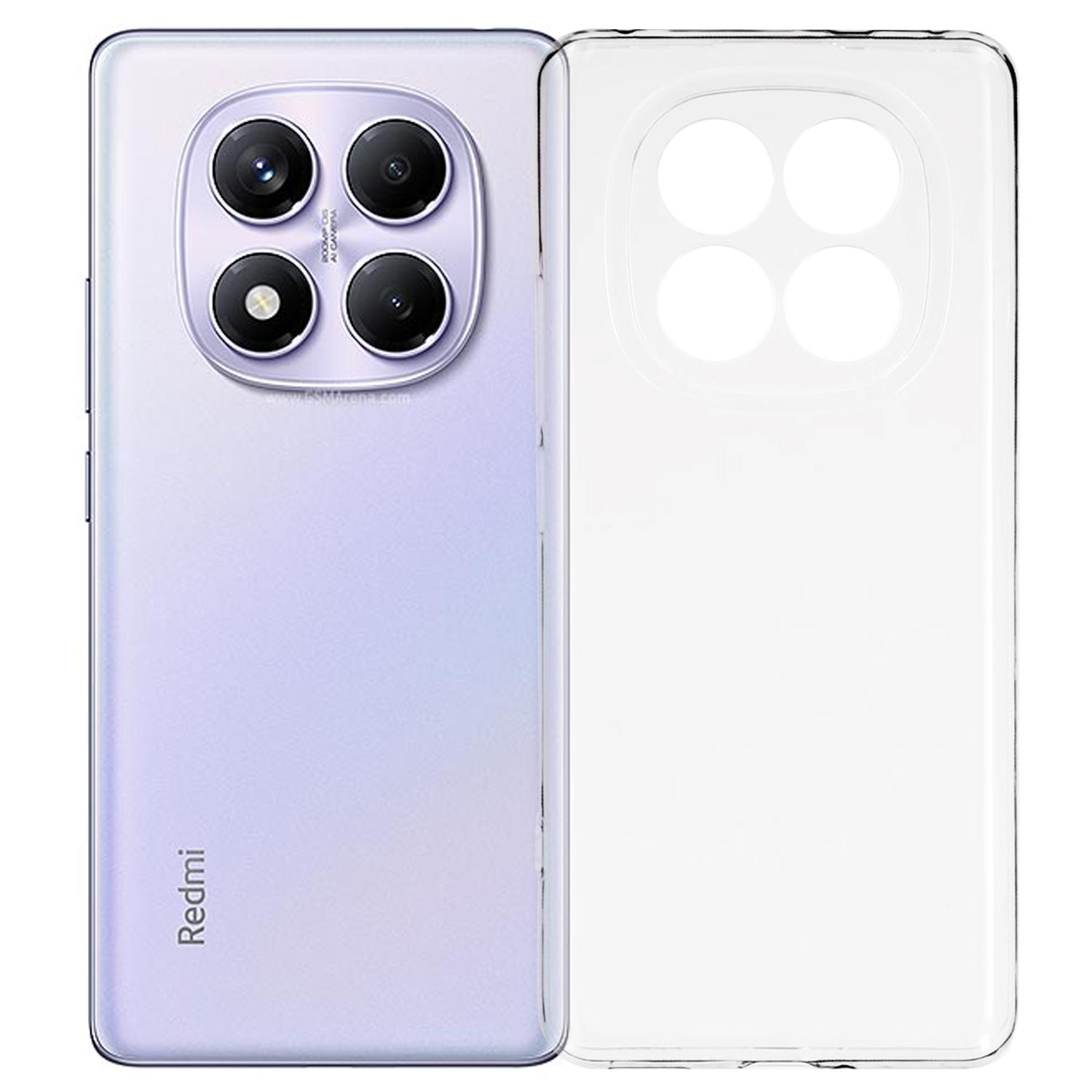 

UNITHIN For Xiaomi Redmi Note 14 Pro 4G Case Ultra Thin 0.7mm Clear TPU Anti Drop Phone Cover Precise Cutouts Type A